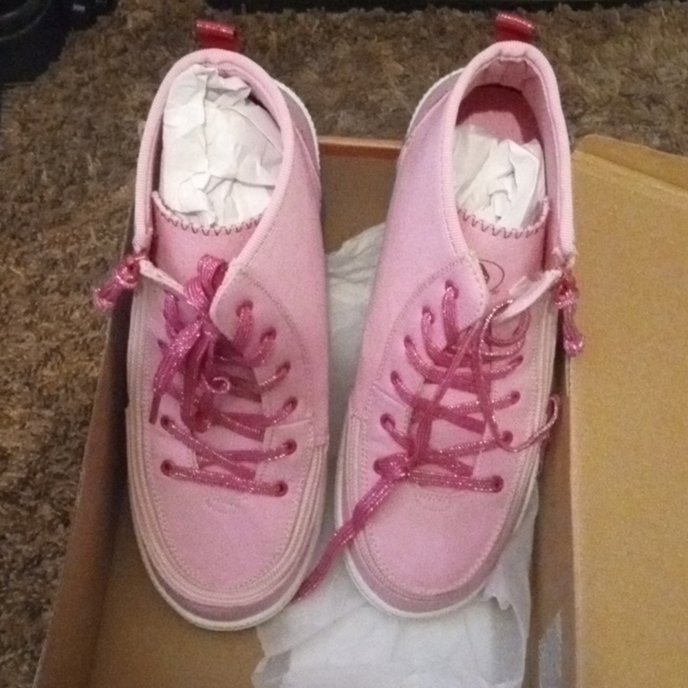 Pink High Tops Billy brand